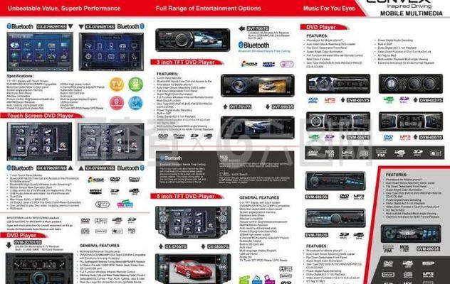 汽车配件销售三折页内页设计指南