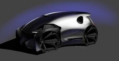 智绘阁原创设计 SketchBook Pro手绘汽车配件与工业产品